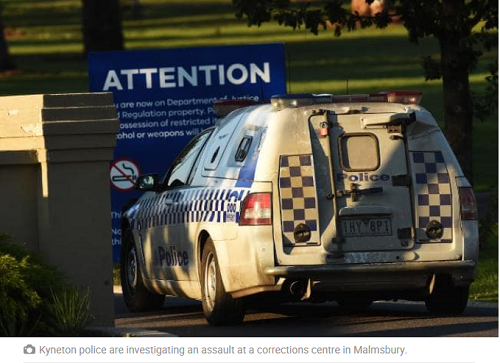 Staff injured in inmate brawl at Malmsbury Youth Justice Centre - HERALD SUN